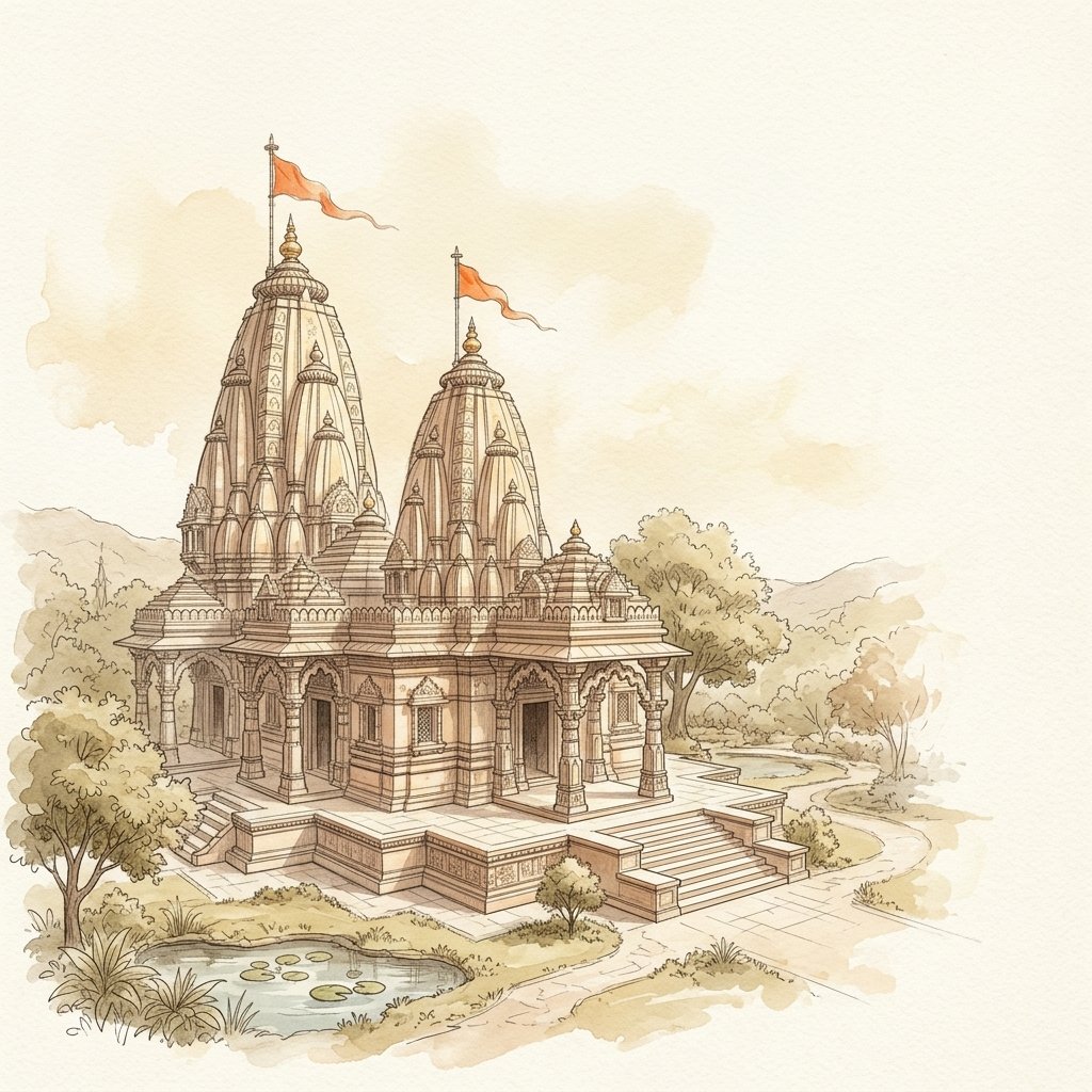 Temple Background